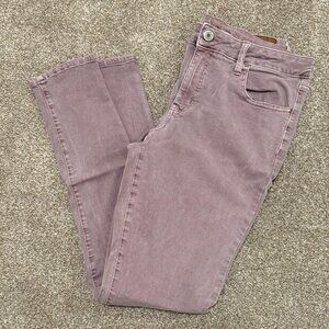 American Eagle purple pants, next level stretch, size 14 XLONG